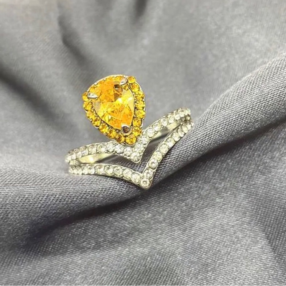 Yellow Gemstone Ring